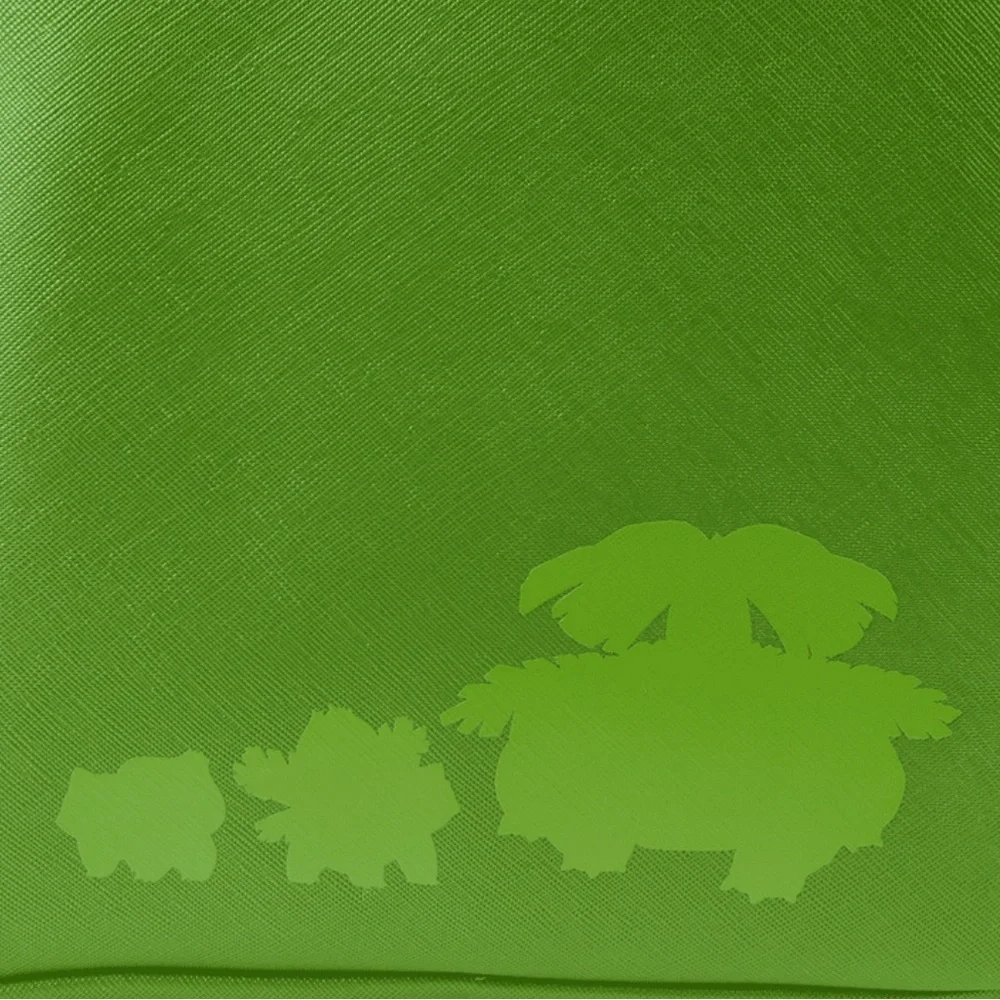 NWT - Loungefly Pokémon Bulbasaur Evolutions Triple Pocket Backpack